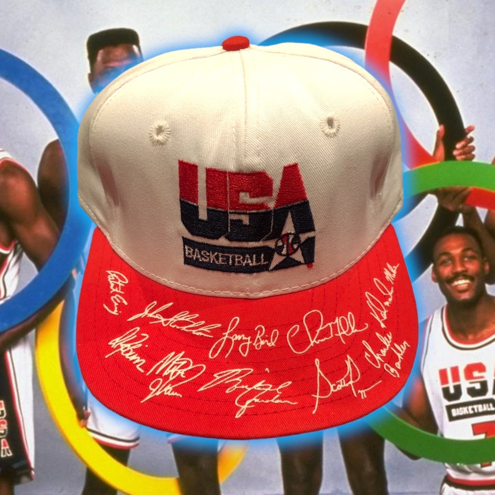π Vintage π 1992 USA πΊπΈ Dream Team π Fanimation Chalk Line Jacket π§₯ - Picture 4 of 7